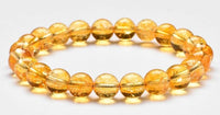 CITRINE Gemstone Energy Bead Bracelet
