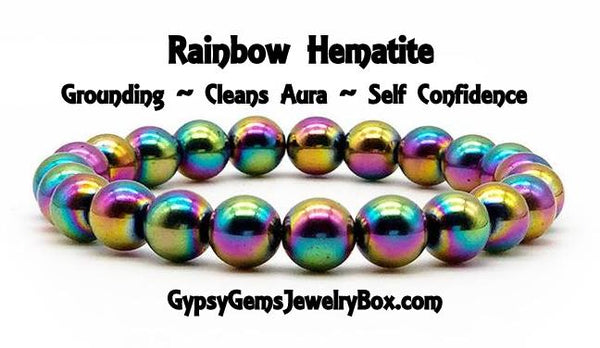 HEMATITE Rainbow Energy Bracelet
