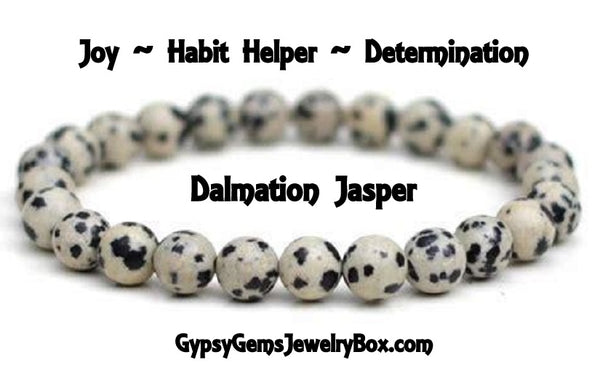 JASPER 'Dalmatian Jasper' Energy Bracelet