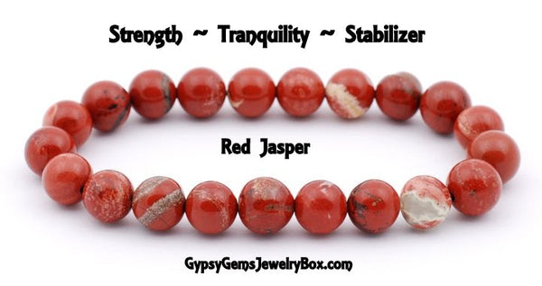 JASPER 'Red Jasper' Energy Bracelet