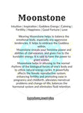 Moonstone - Rainbow Moonstone with Black Tourmaline Rutile inclusions  Custom Size Round Stretch (8mm) Natural Gemstone Crystal Energy Bead Bracelet