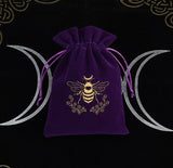Purple Velvet Tarot/Crystal Storage Bag