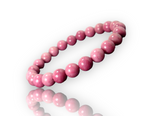 RHODONITE Pink Energy Bead Bracelet "Restoration"