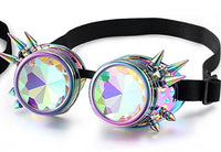 Steampunk Kaleidoscope Spike Goggles