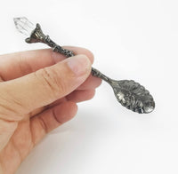 Crystal Leaf Mini Fairy Tea Spoon