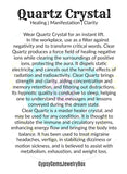 7 Chakra Quartz Crystal Pyramid Energy Healing Dowsing Pendulum
