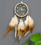 Dream Catchers Colorful Beads Decorations Car Home Office Windows