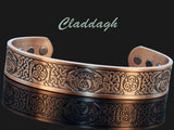 Viking Celtic Copper Magnetic Therapy Bracelet Cuff