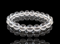 Clear QUARTZ Crystal Energy Bracelet "CRYSTALLIZED"