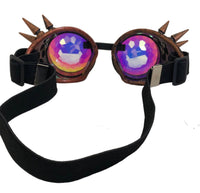Steampunk Kaleidoscope Spike Goggles