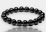 BLACK TOURMALINE Gemstone Energy Bracelet "EMF Protection"