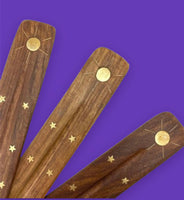 Wood Incense Holder Burner Tray