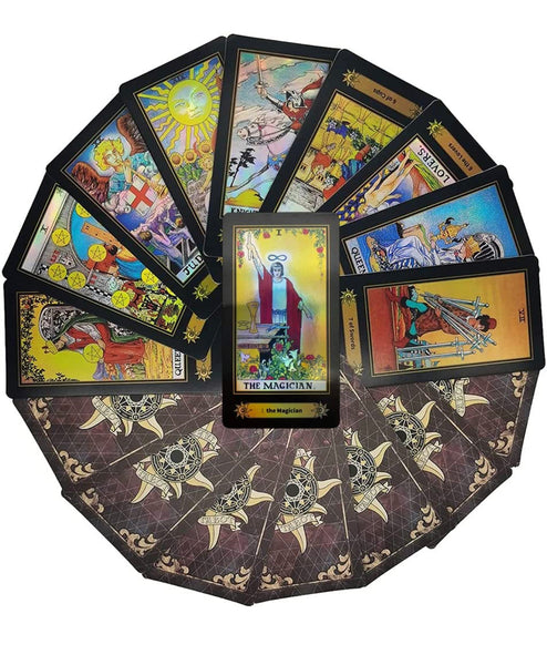 holographic tarot cards rider waite Holographic A. E. Waite Tarot Deck (King) – GypsyGemsJewelryBox