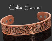 Viking Celtic Copper Magnetic Therapy Bracelet Cuff